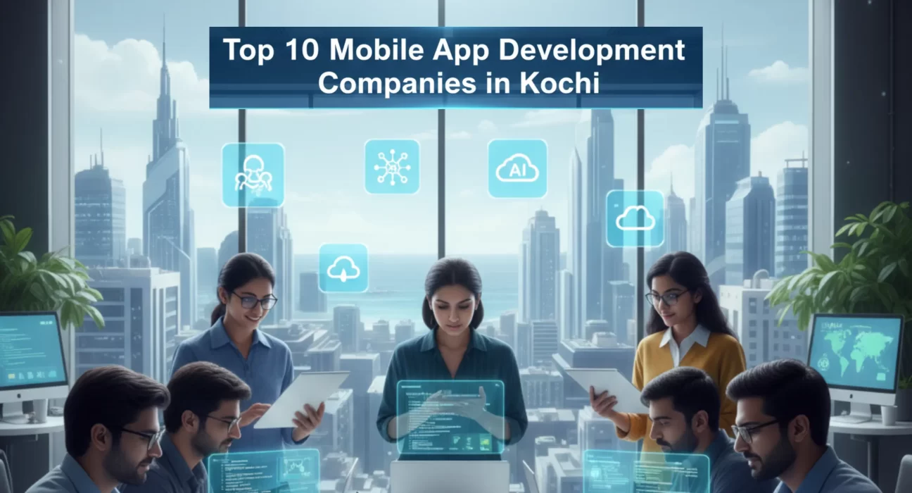 Professional mobile app developers in Kochi designing AI-powered and cross-platform applications.