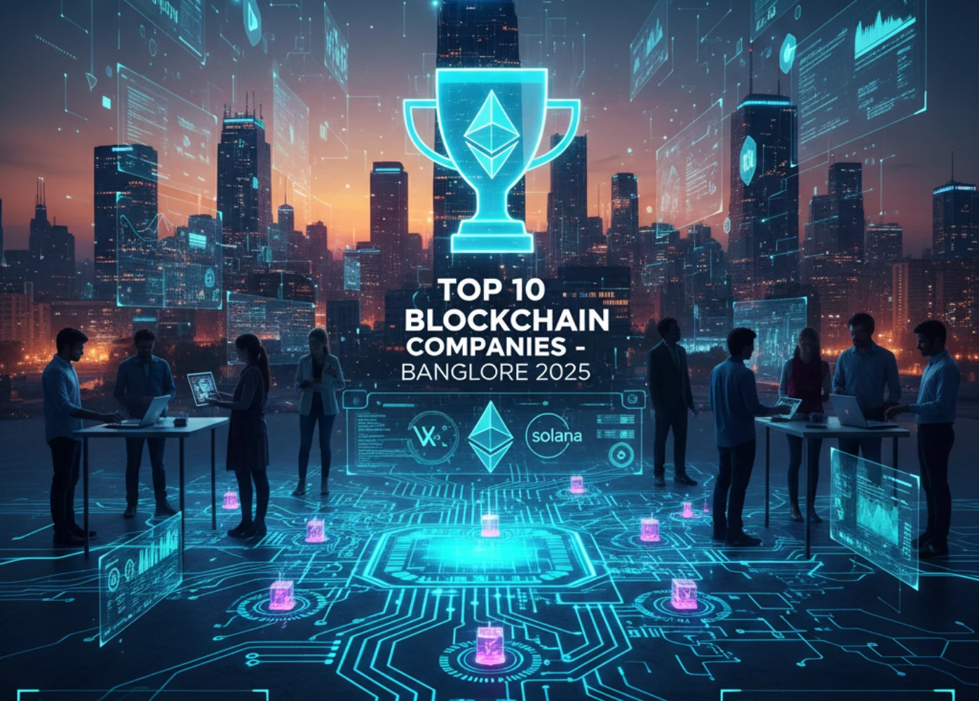 Top blockchain development companies in Bangalore offering Web3 and smart contract solutions