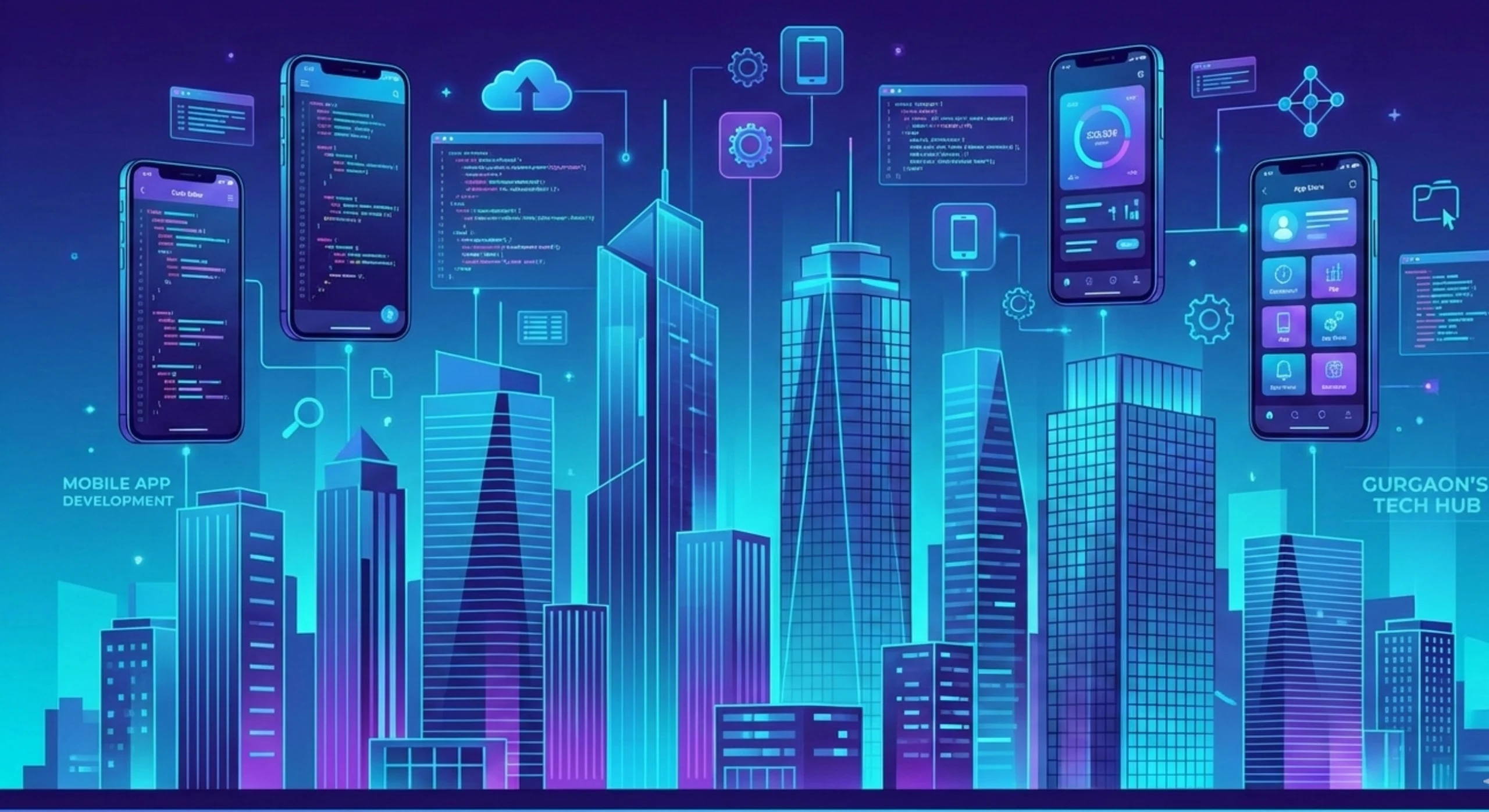 Top mobile app development companies in Gurgaon NCR for Android and iOS apps
