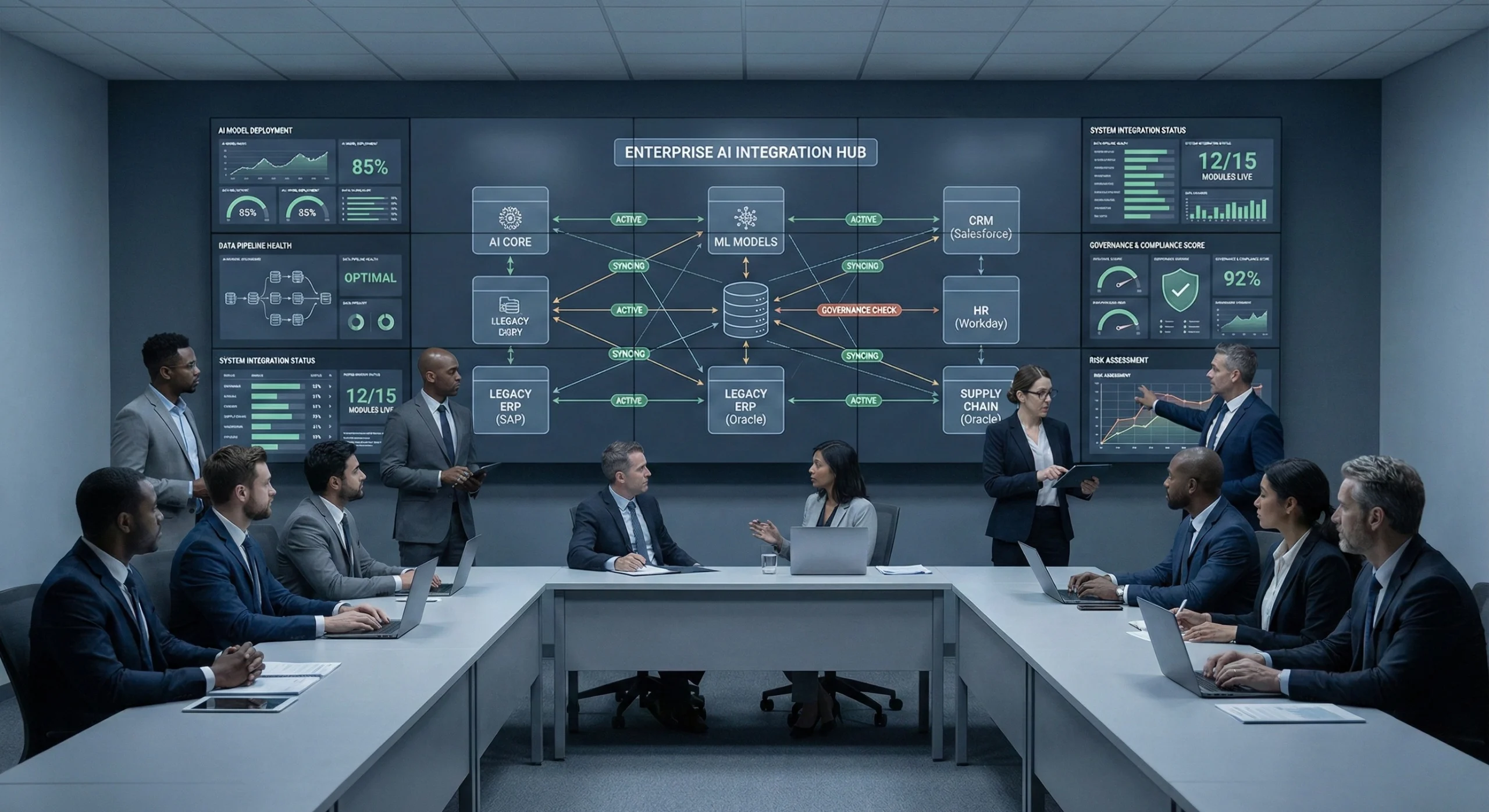 Integrating AI into existing enterprise platforms effectively