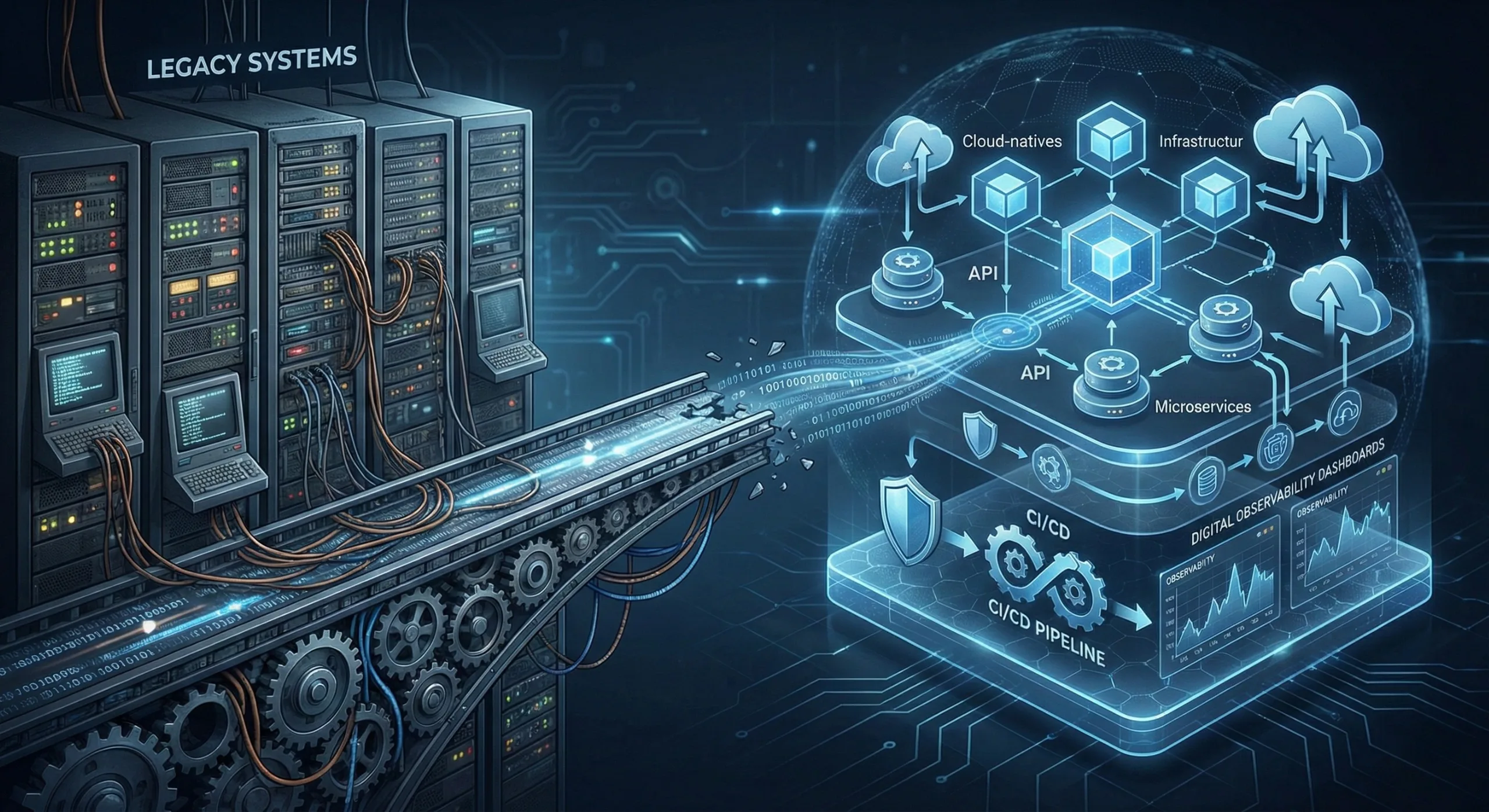 Enterprise teams refactoring legacy systems into cloud-native architectures while ensuring scalability, integration, and business continuity.
