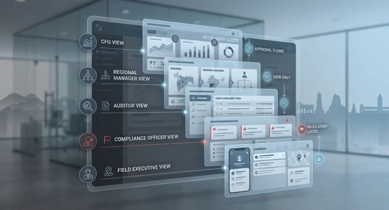 Role-based UX design for enterprise software applications