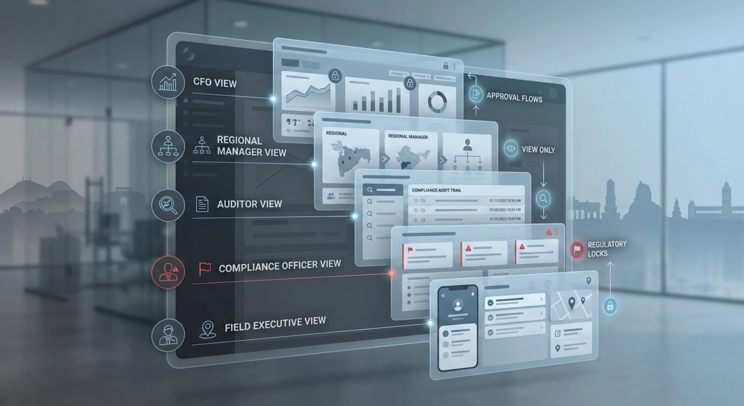 Role-based UX design for enterprise software applications