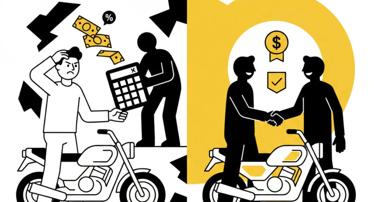 Sell used bikes without brokers by meeting buyer locally and completing direct bike sale