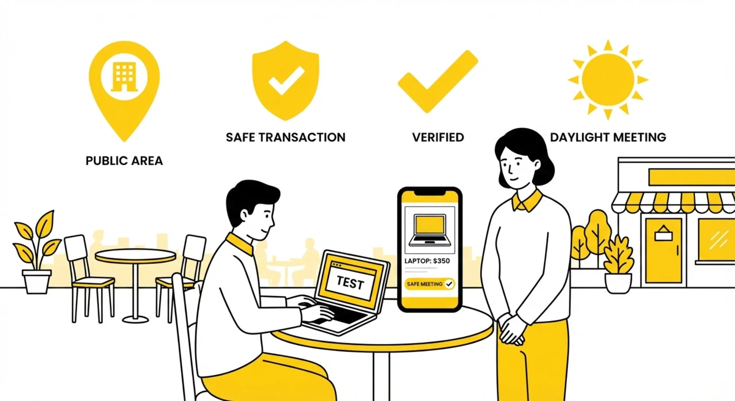 how to buy safely from local sellers