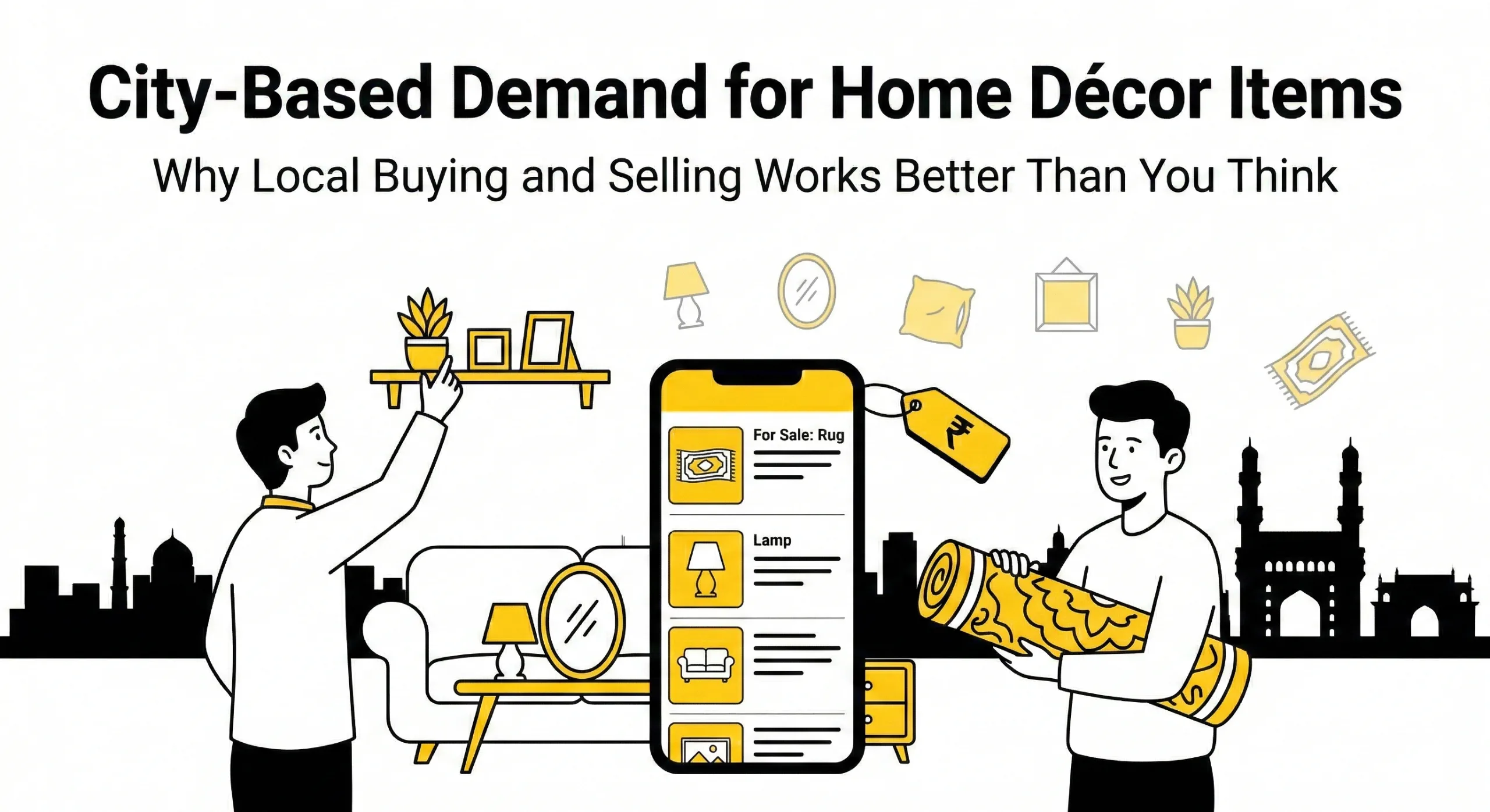 Used home decor items for sale in Hyderabad through local classifieds