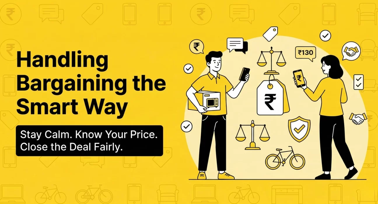 Aggressive bargaining in local buying and selling during price negotiation